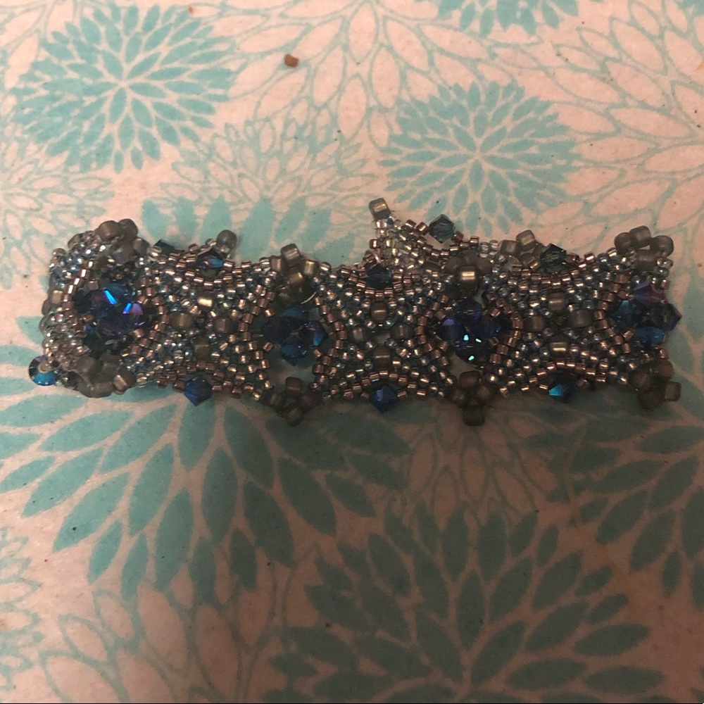 Bead Crocheted Bracelet- 534 $25 or $20 w/offer